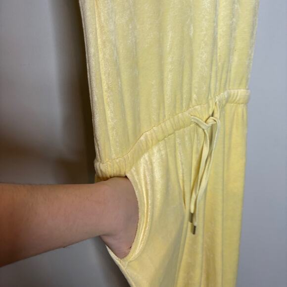 Generation Love Emery Jumpsuit Velour Butter Yellow - Picture 8 of 11